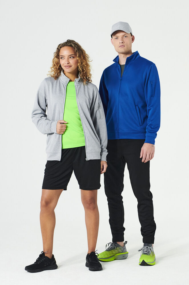 Clique - Basic Active Cardigan Grismélange 3XL