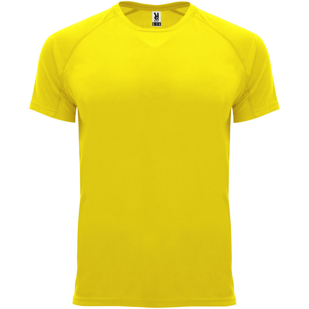 Bahrain sportshirt met korte mouwen voor heren - geel