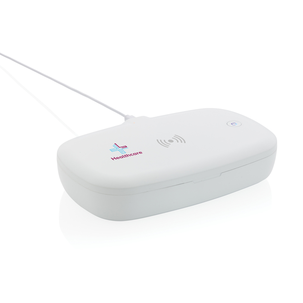 Boîte de stérilisation UV-C avec chargeur sans fil 5W