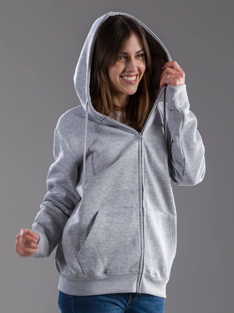 BS Vega sweat à capuche full zip, 280 gr/m²