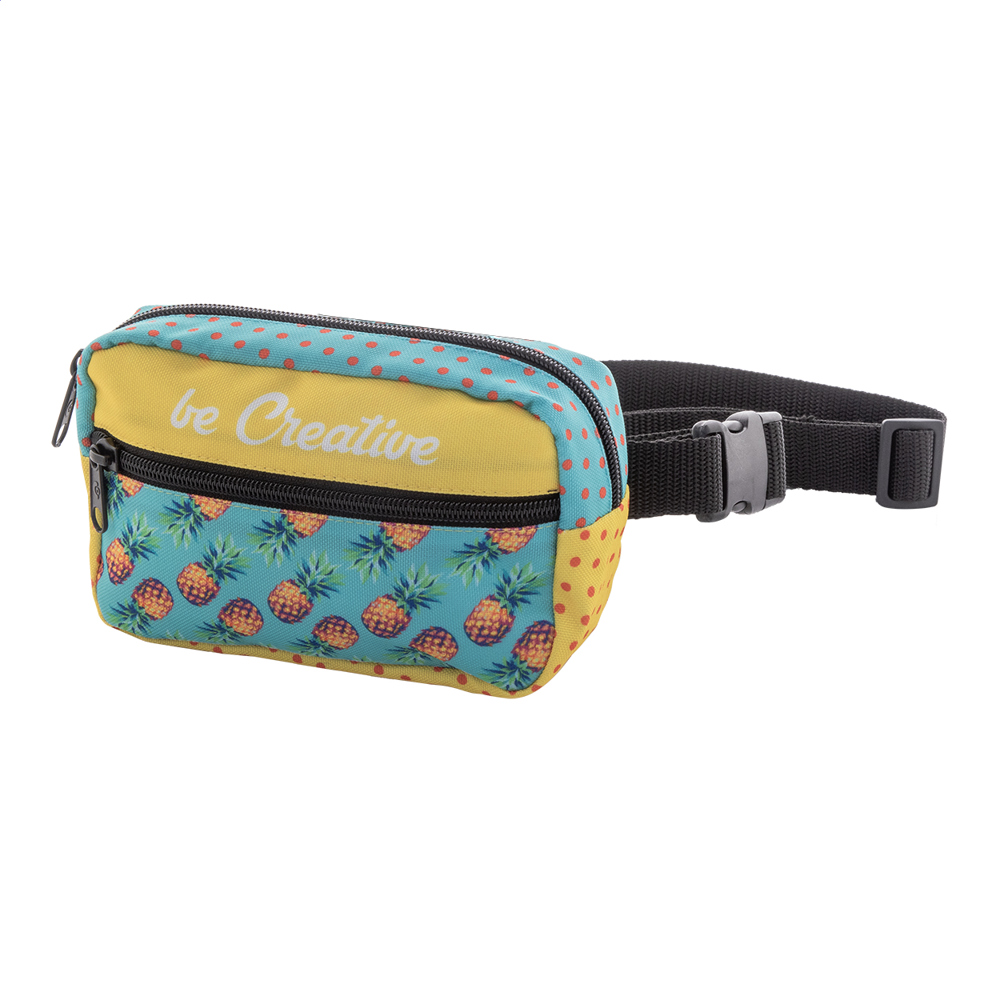 CreaWaist Compact - sac banane - Noir/Blanc