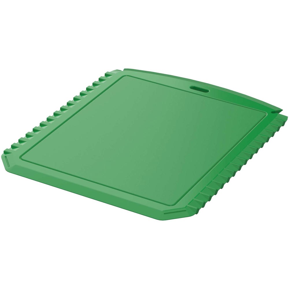 Grattoir à glace Thrym rectangulaire et en plastique recyclé - vert