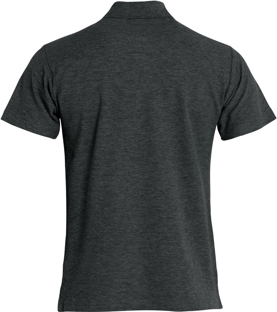 Clique - Basic Polo Grisanthracitemélange L
