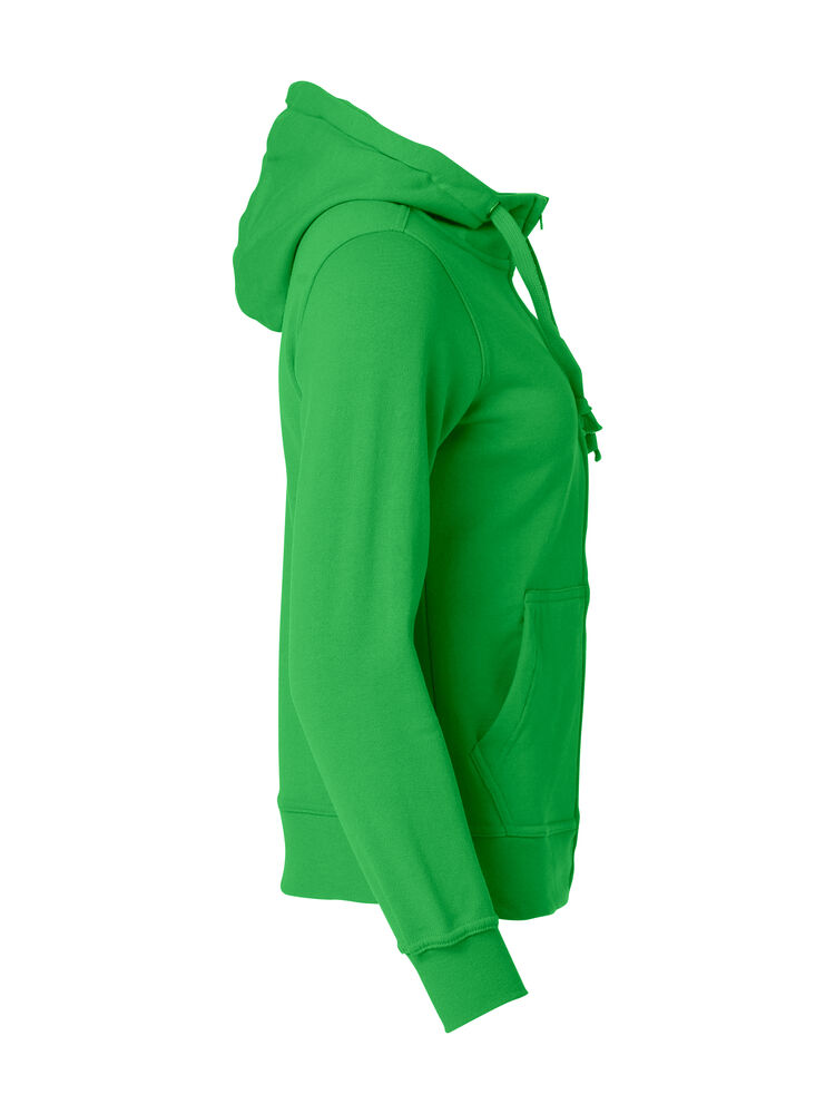 Clique - Basic Hoody Full Zip Women Vertpomme XL