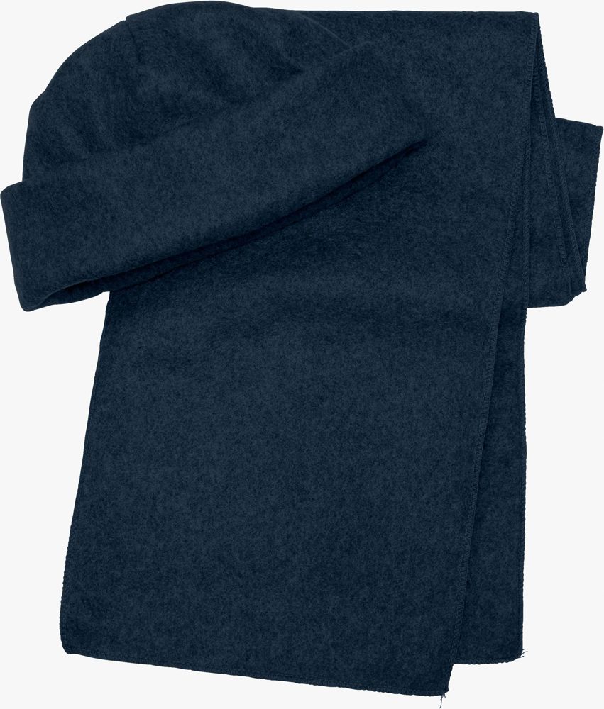 Bonnet et écharpe en laine polaire Russo