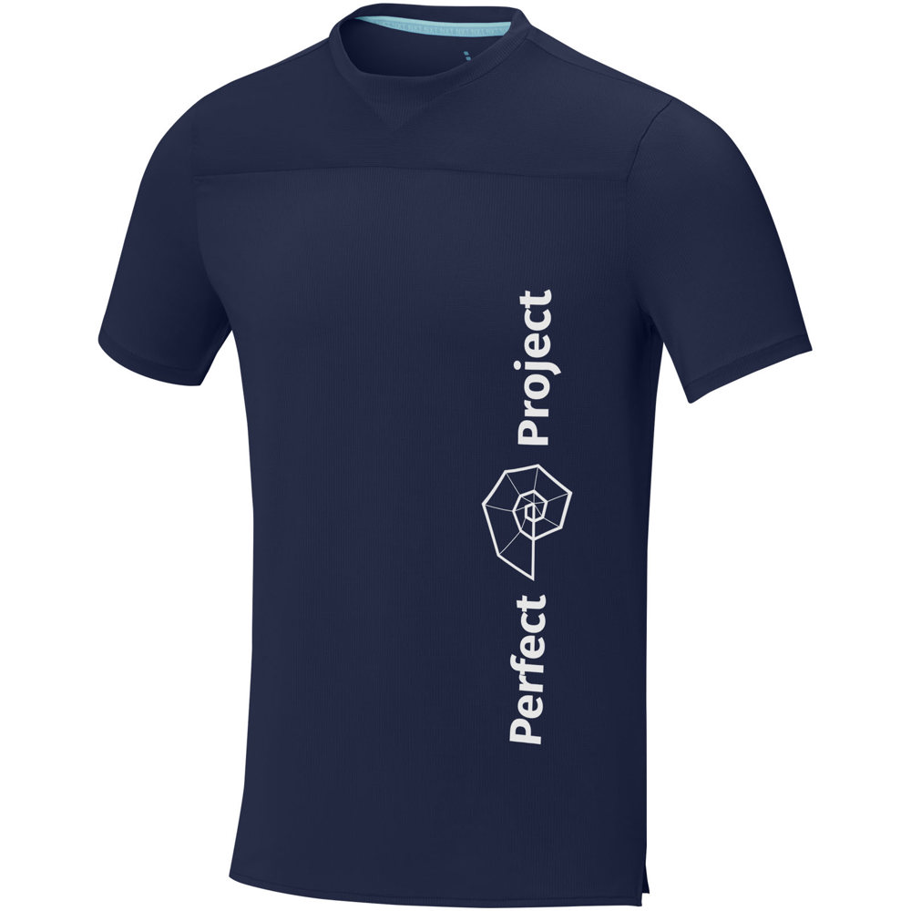 Borax Heren T-shirt met korte mouwen, cool fit, GRS gerecycled