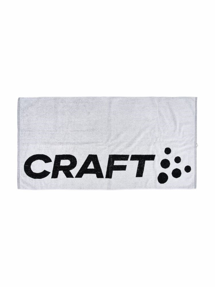 Craft - Ability Bath Towel White/Black One Size