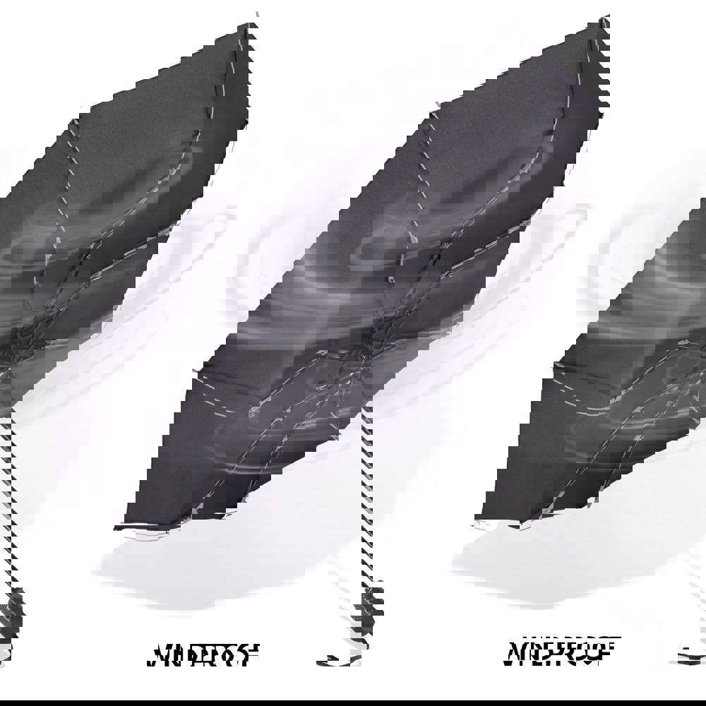 Deluxe 23” omkeerbare auto open/sluiten paraplu