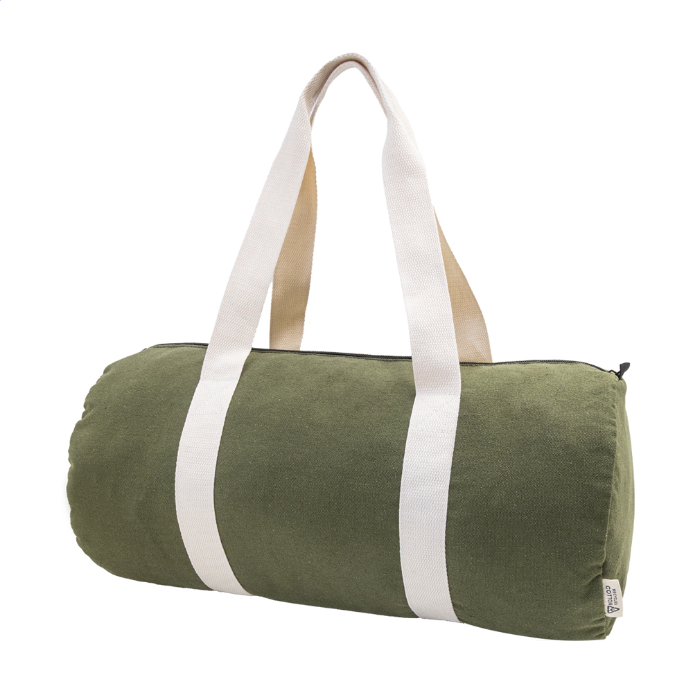 Rekan Duff - Sac de sport en canvas recyclé - Vert