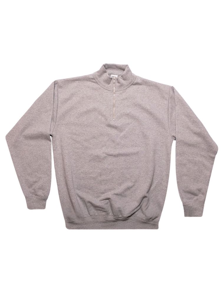 BS Ranger pull demi-zip, 280 gr/m² - Gris mêlée (PMS Cool Grey 7C)