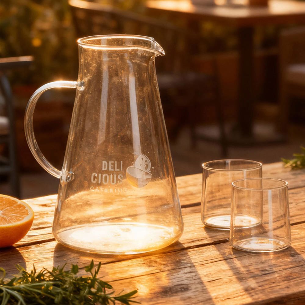 Carafe InSideOut Elin avec 2 verres 