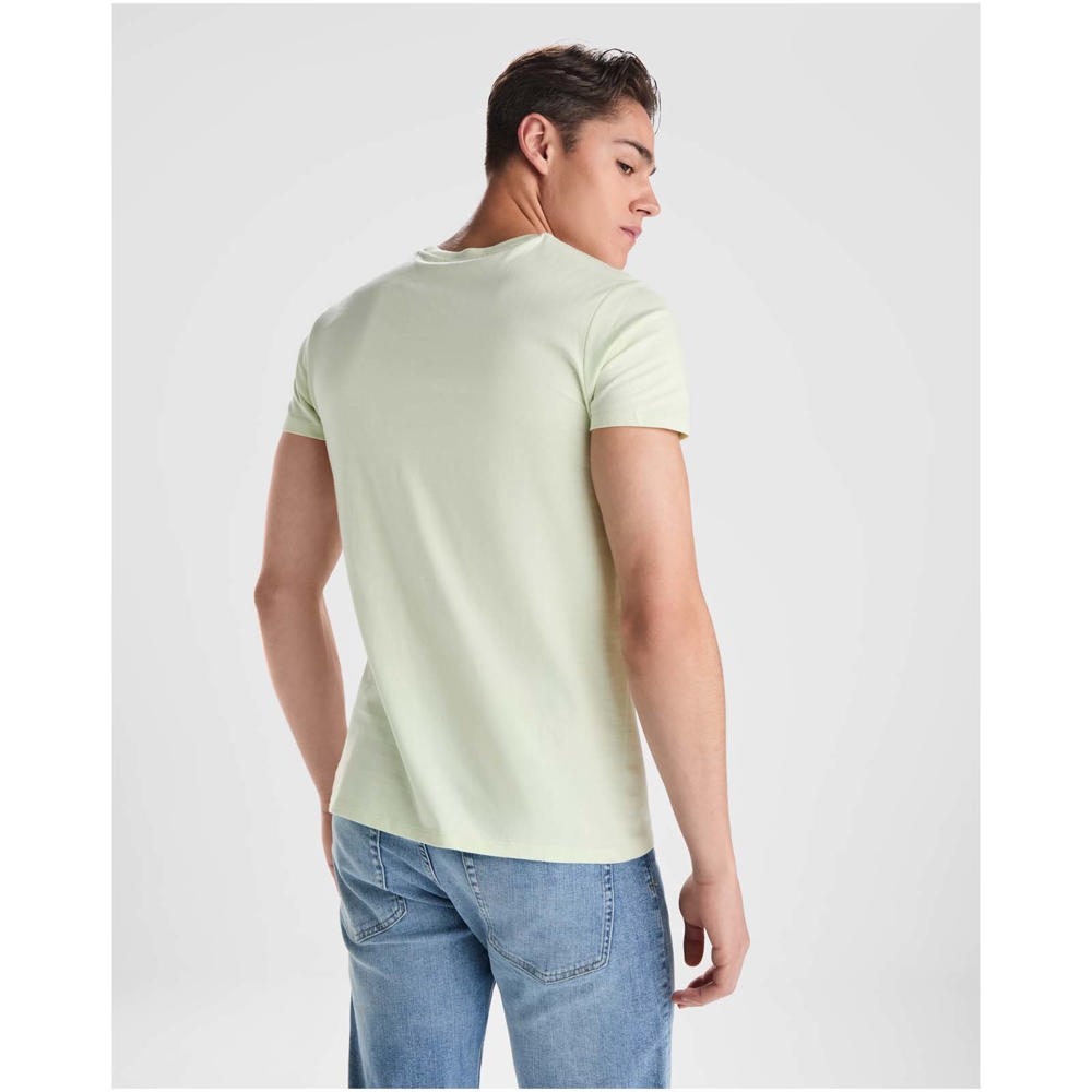 Breda biologisch katoenen herenshirt met korte mouwen