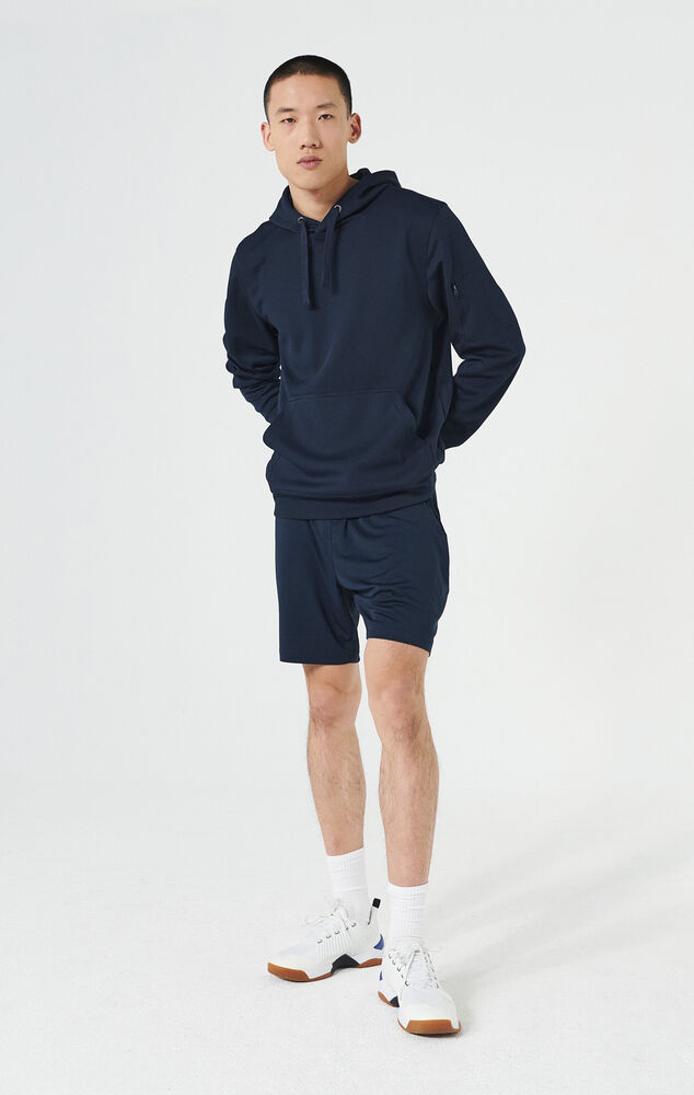 Clique - Basic Active Hoody Bleufoncé S