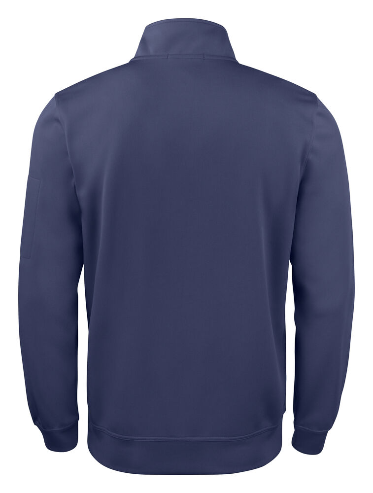 Clique - Basic Active Half Zip Bleufoncé XS