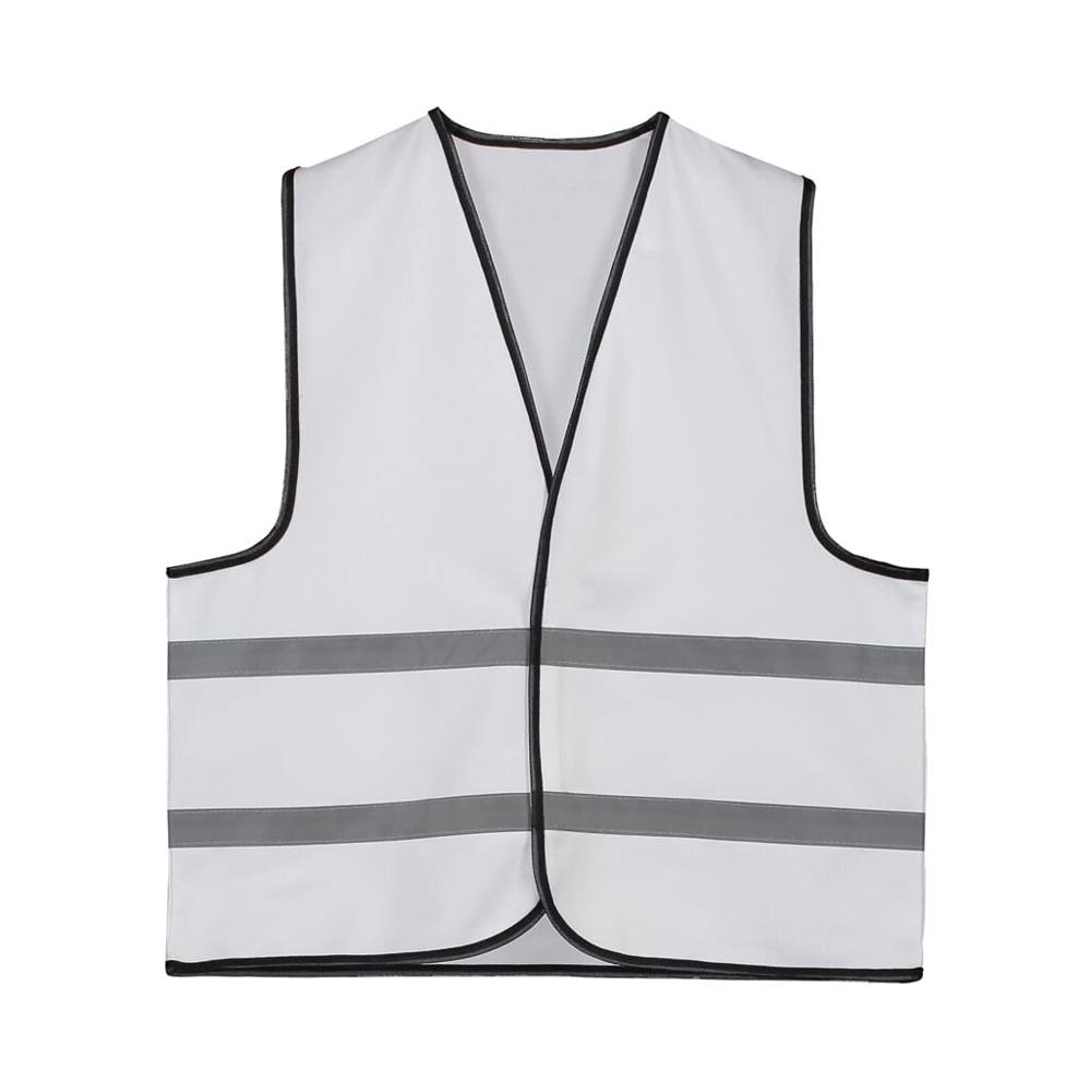 Kinder promovest reflecterend 6-12 jaar - Wit (White) / Wit