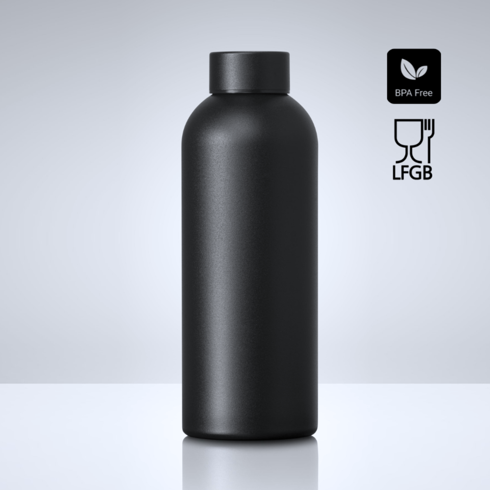 Active Set: thermische waterfles 500 ml & automatische paraplu