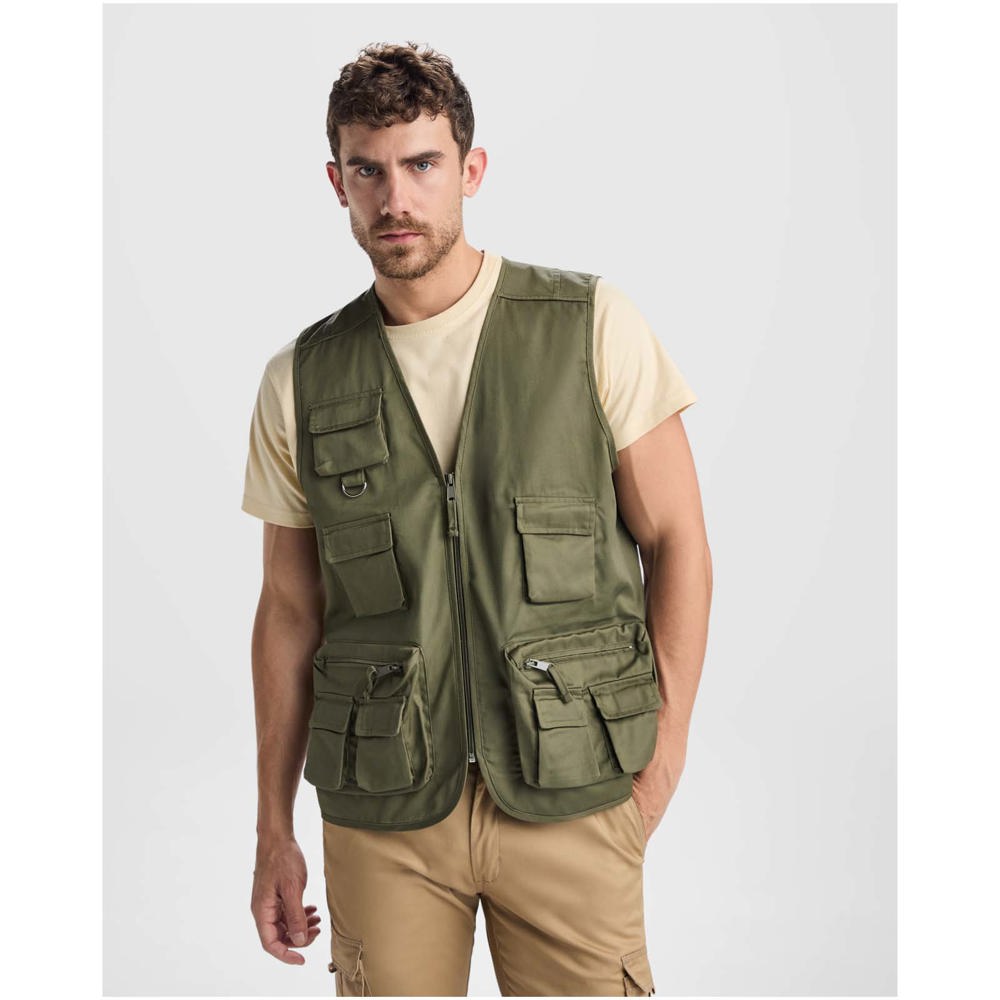 Venera 200 g/m2 werkvest met V-hals en meerdere zakken 