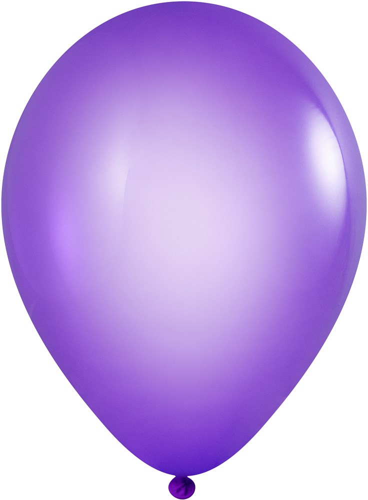 Ballonnen bedrukt 85/95 cm - Ø 33 cm - 11 inch - Paars Kristal (3370) (± PMS 2617)