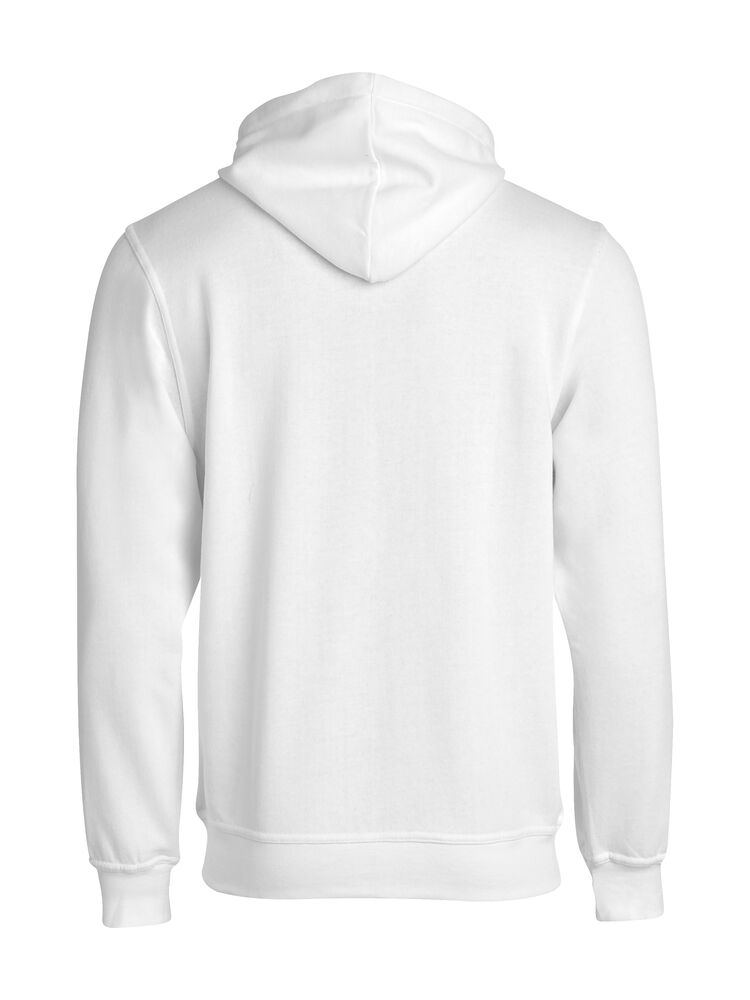 Clique - Basic Hoody Full Zip Blanc S