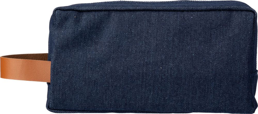 Trousse de toilette en denim Marianne