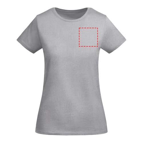 Breda biologisch katoenen dames T-shirt met korte mouwen