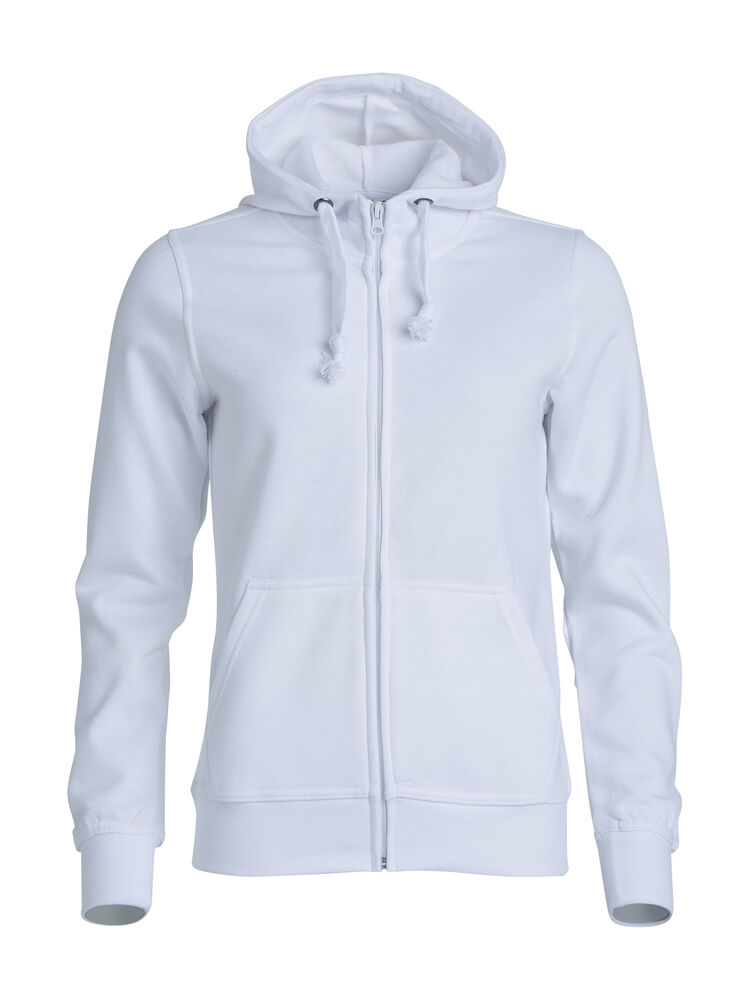 Clique - Basic Hoody Full Zip Women - Blanc