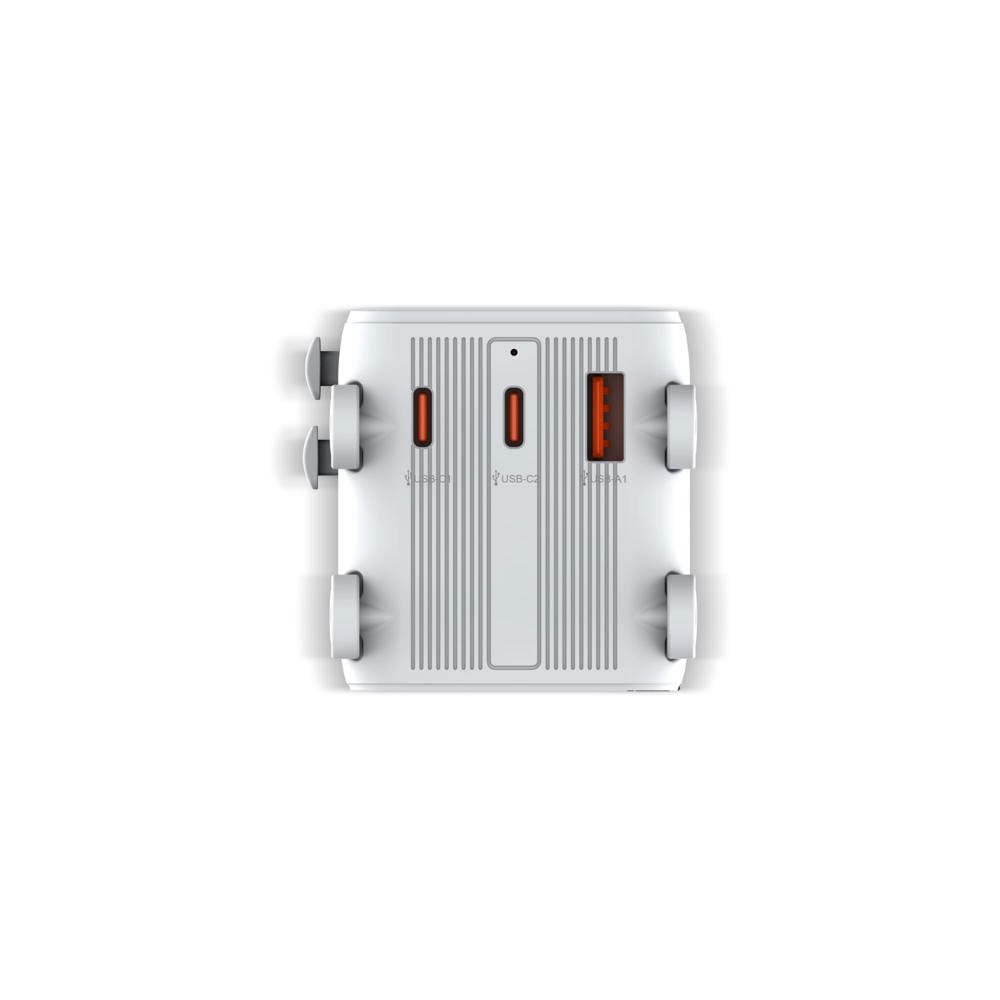 Chariot adaptateur universel GaN Xoopar Luggie pour voyages internationaux