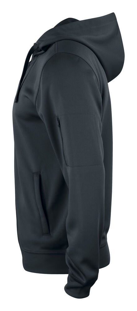 Clique - Basic Active Hoody Full Zip Noir 3XL