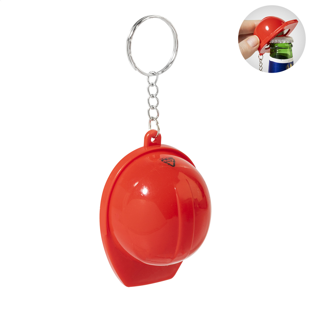 Bobby Pop - Porte-clés décpsuleur en ABS - Rouge