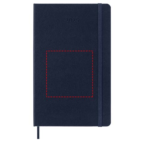 Agenda L quotidien 12 mois Moleskine à couverture rigide