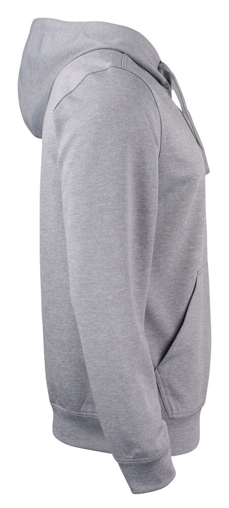 Clique - Basic Active Hoody Grismélange 4XL