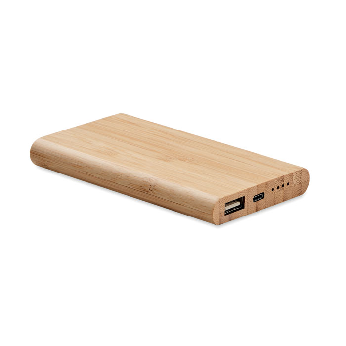 ARENAPOWER C - Powerbank bambou de 4000 mAh