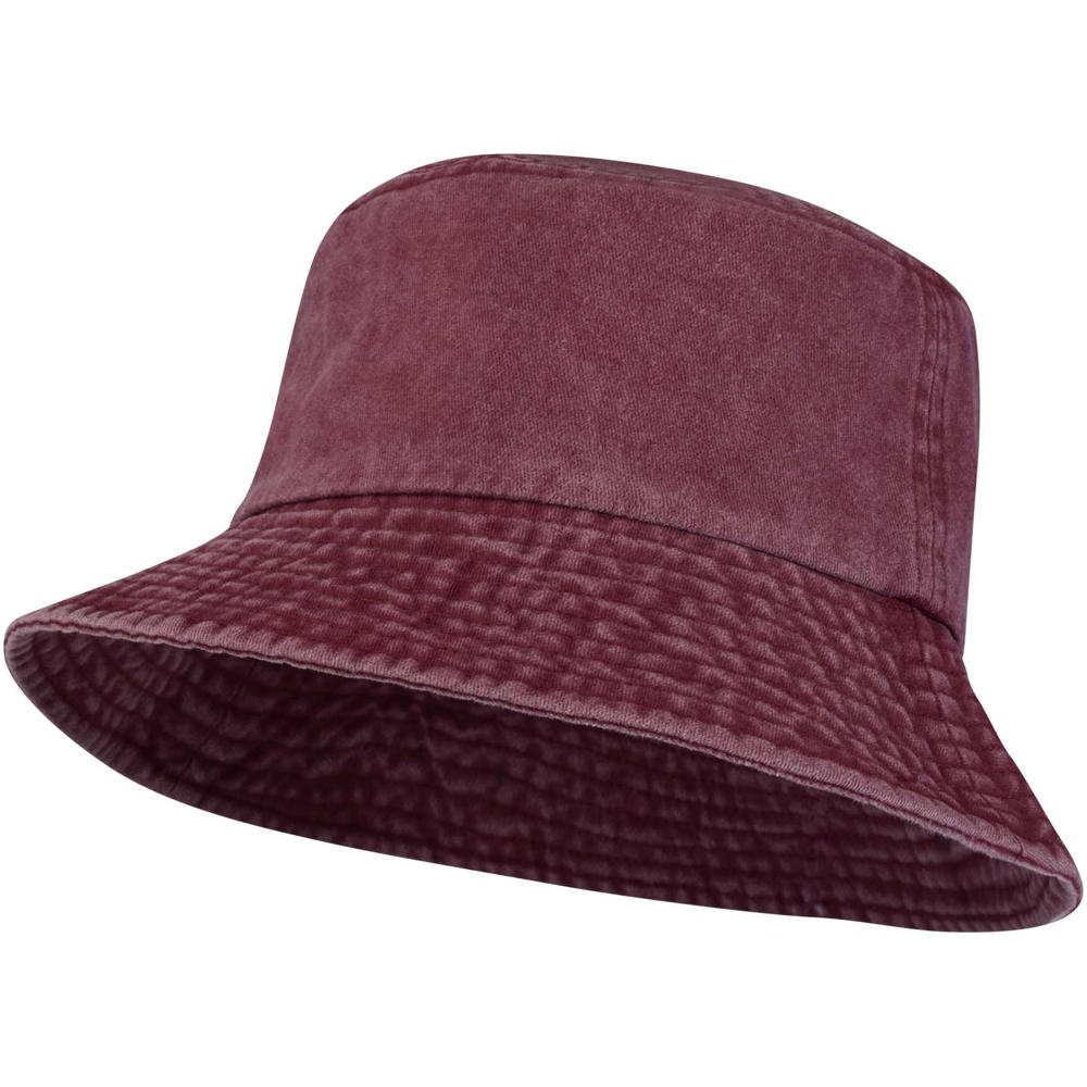 Bob délavé de 270 g/m² Mitica - Bordeaux