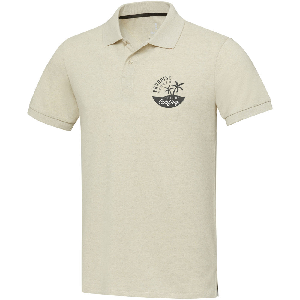 Emerald 200 g/m² unisex Aware™ gerecyclede polo met korte mouwen