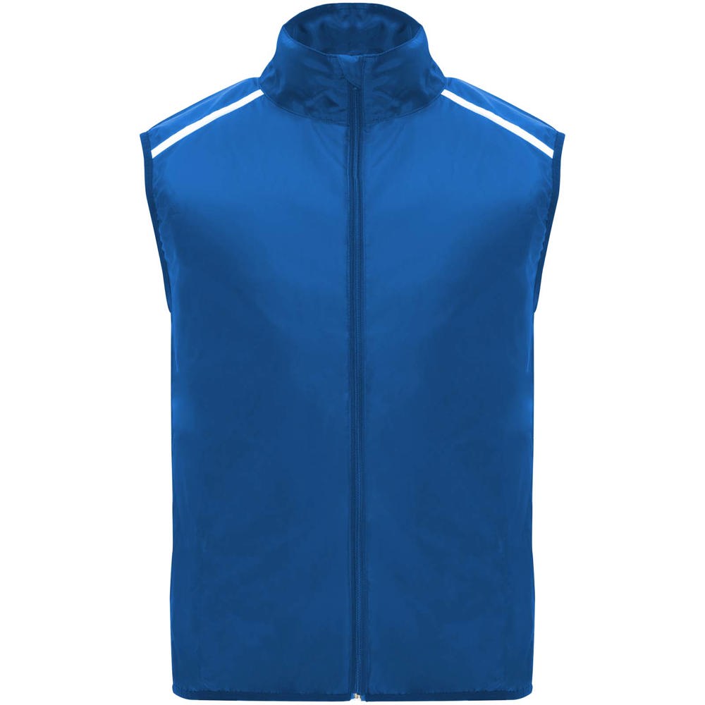 Bodywarmer de course Jannu léger unisexe - Bleu royal