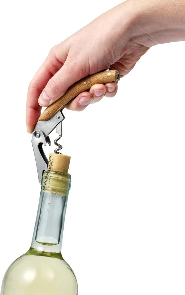 Bamboe wijn cadeau set Gareth