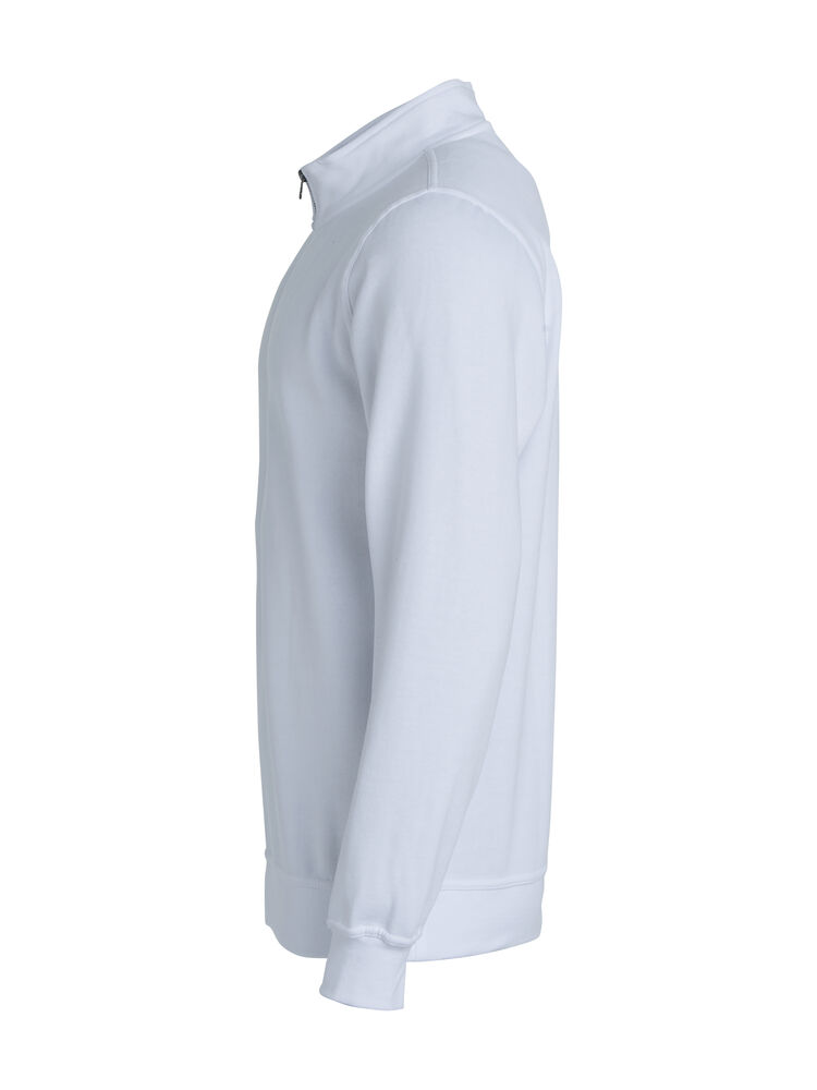 Clique - Basic Half Zip Blanc M