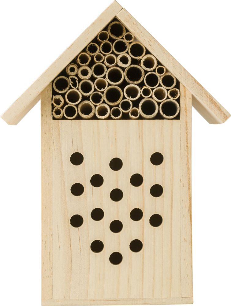 Abri pour abeilles en bois Fahim - Marron