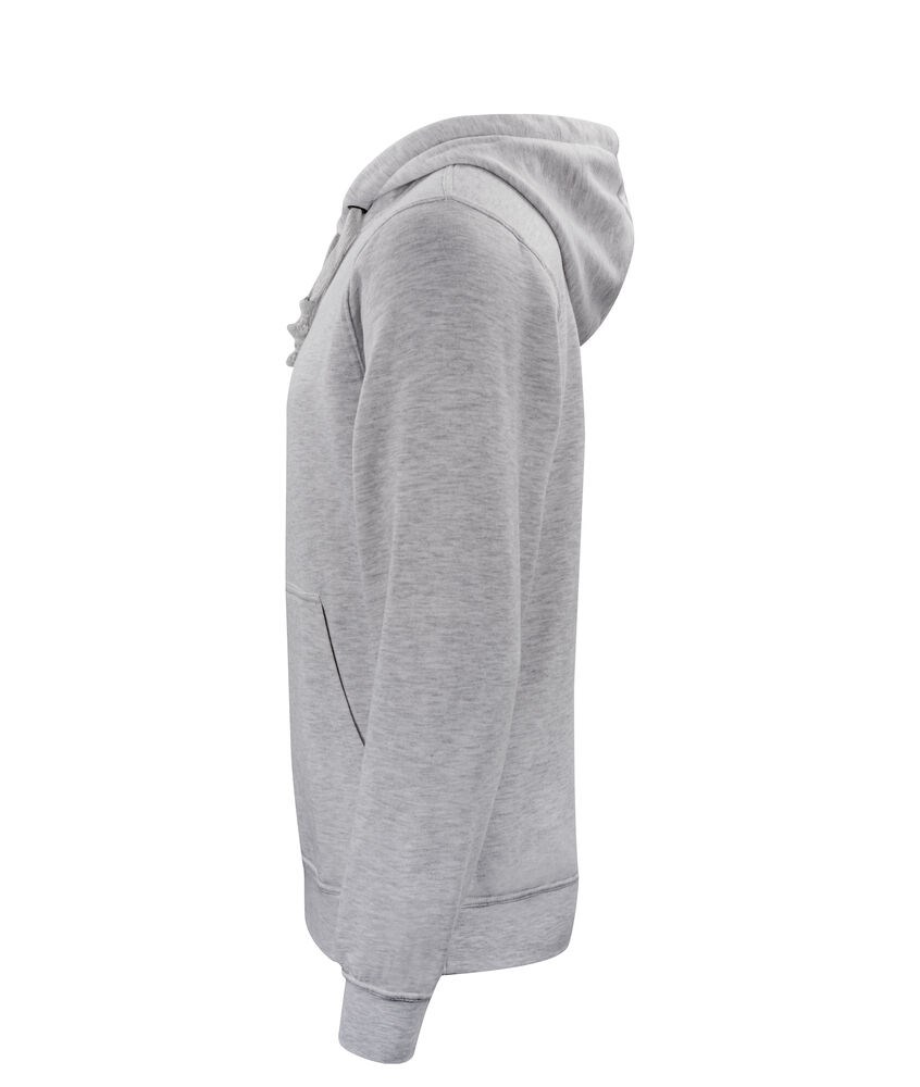 Clique - Basic Hoody Grismélange XL
