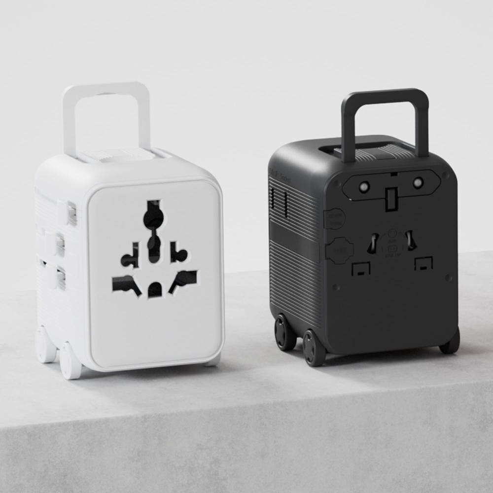 Chariot adaptateur universel GaN Xoopar Luggie pour voyages internationaux