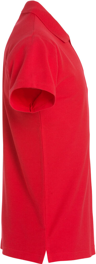 Clique - Basic Polo S/S Junior Wit 140