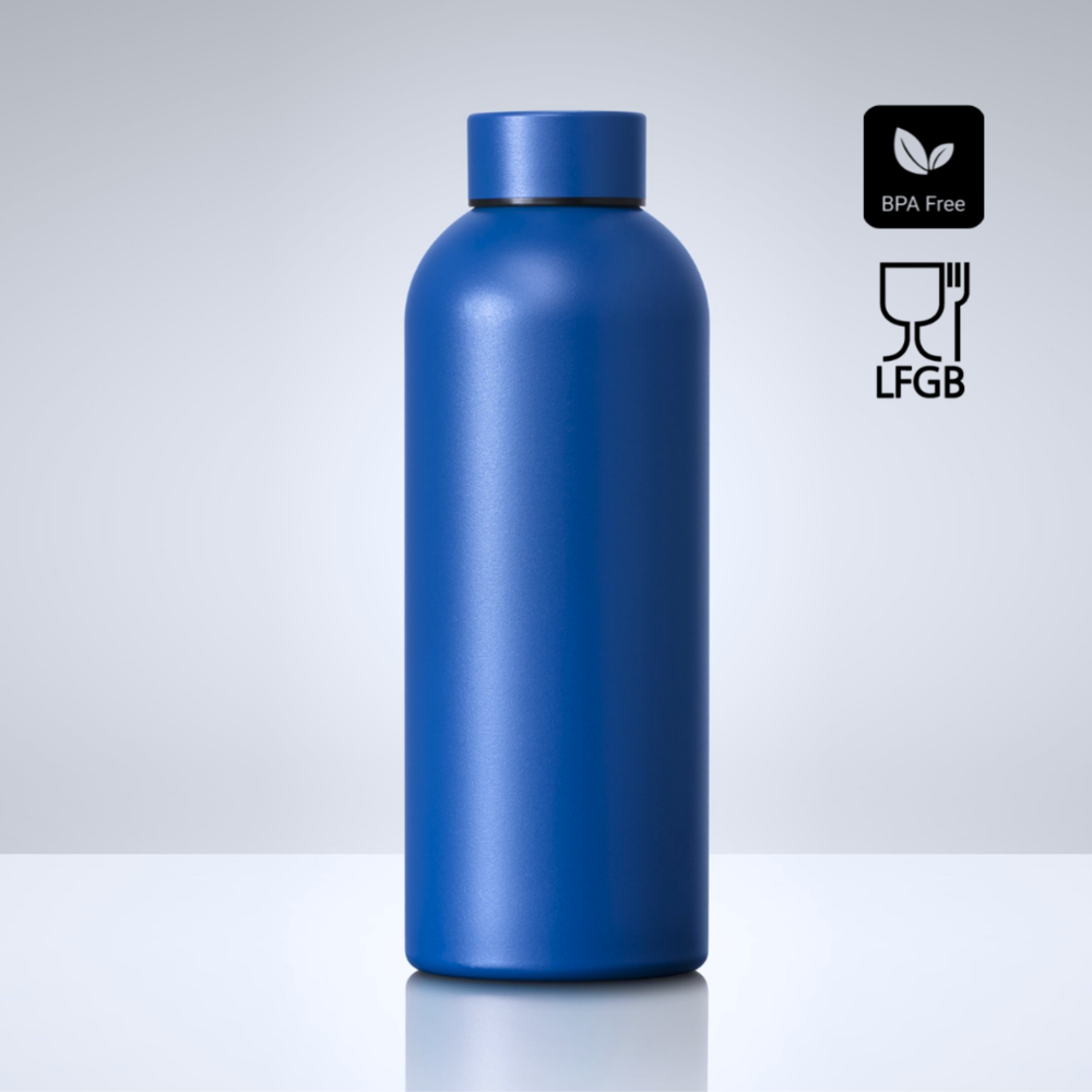 Active Set: thermische waterfles 500 ml & automatische paraplu