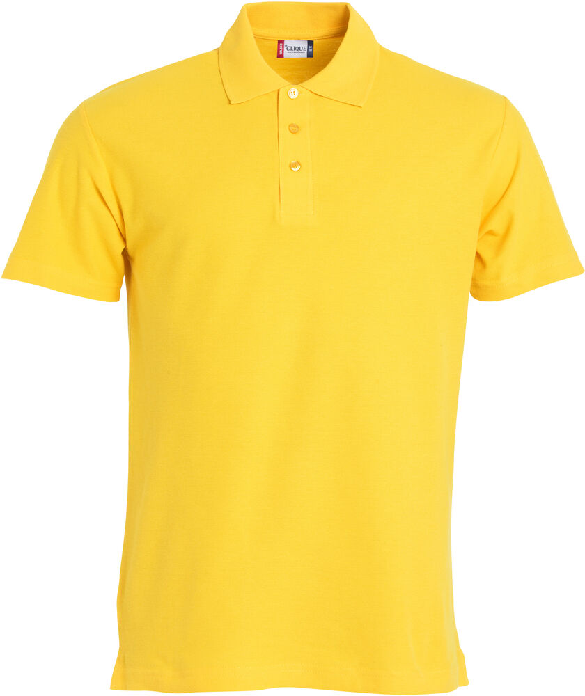 Clique - Basic Polo - Jaunecitron