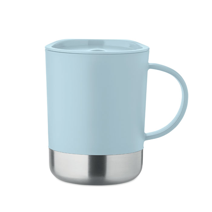 BEAKER - Mug simple paroi 300ml - Bleu Bébé