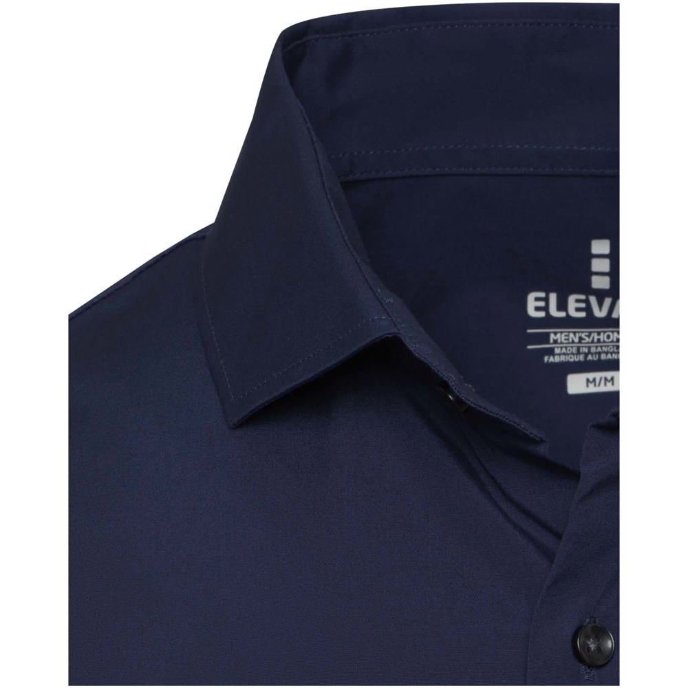 Carnelian poplin herenoverhemd