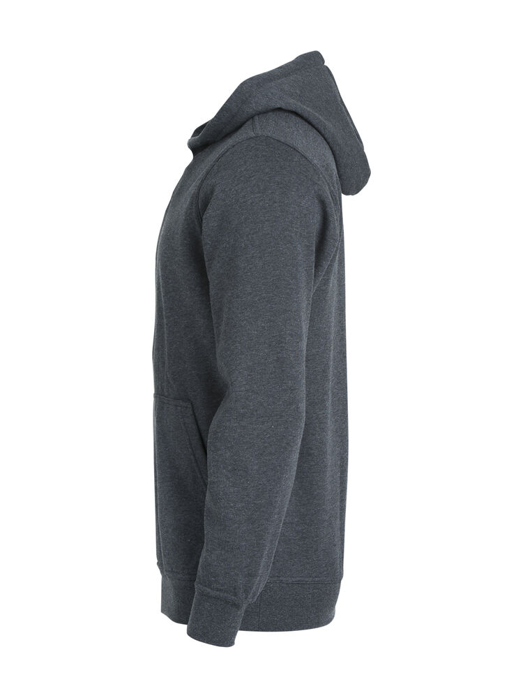 Clique - Basic Hoody Junior Grismélange 100