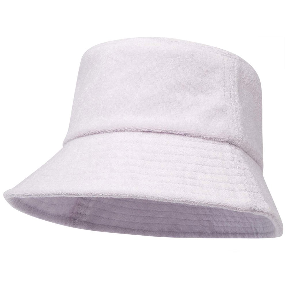 Bob anti-UV de 230 g/m² Melo en tissu éponge recyclé GRS - Lilas