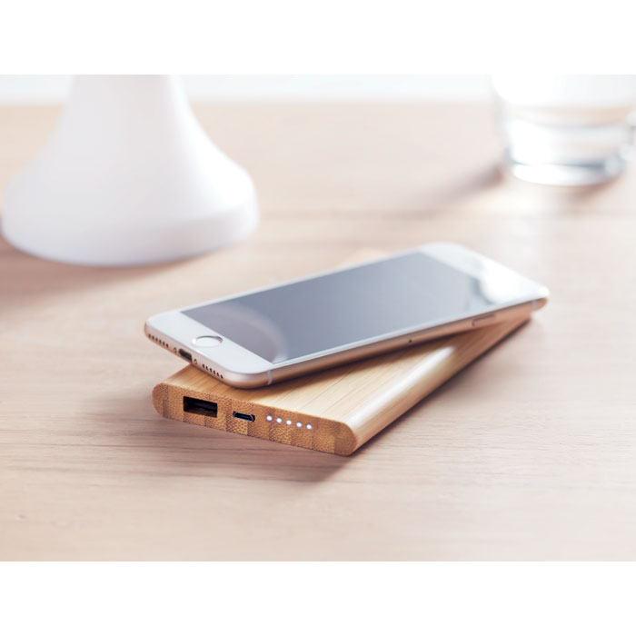 ARENA - Powerbank/chargeur en bambou