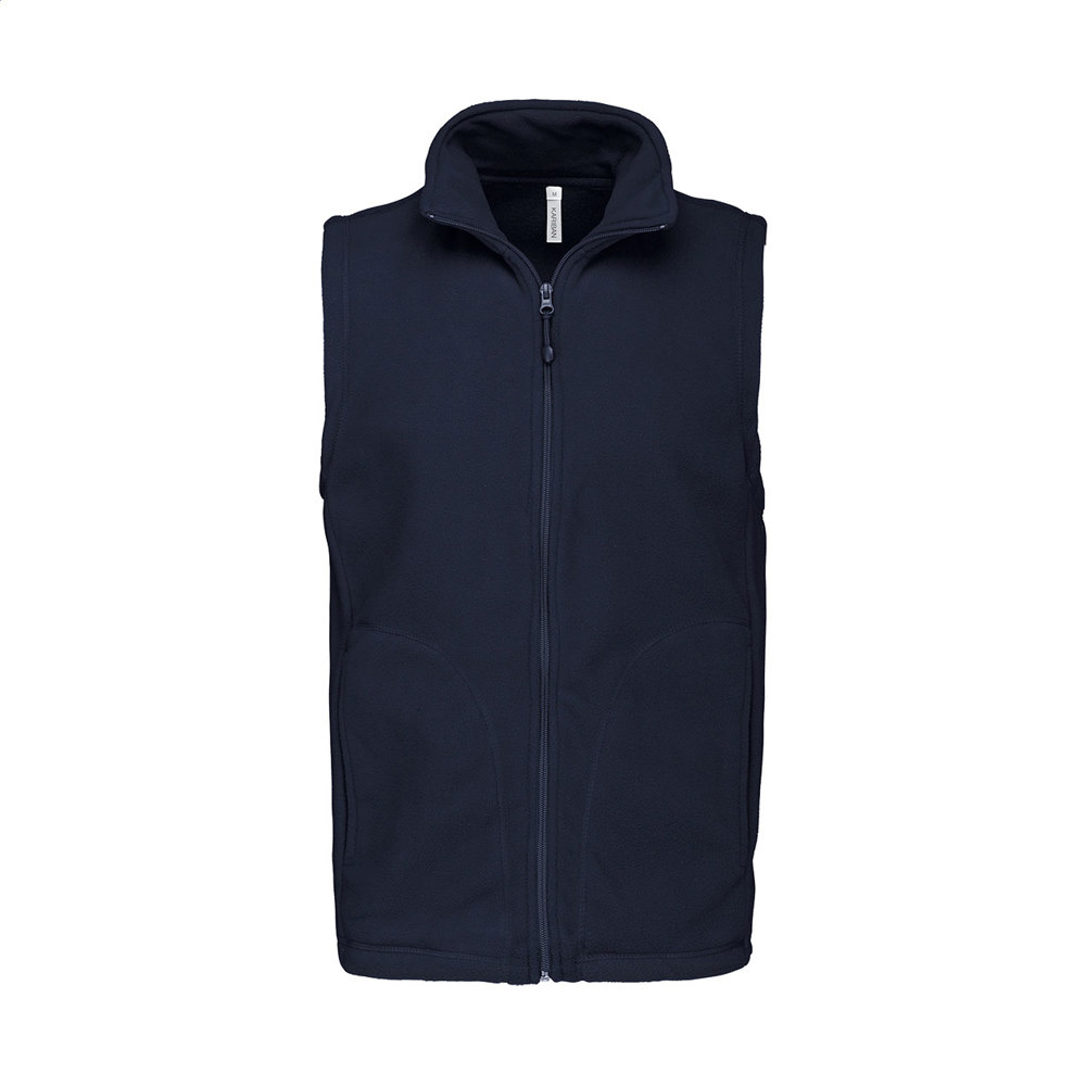 KA913 - veste polaire bodywarmer - bleu foncé