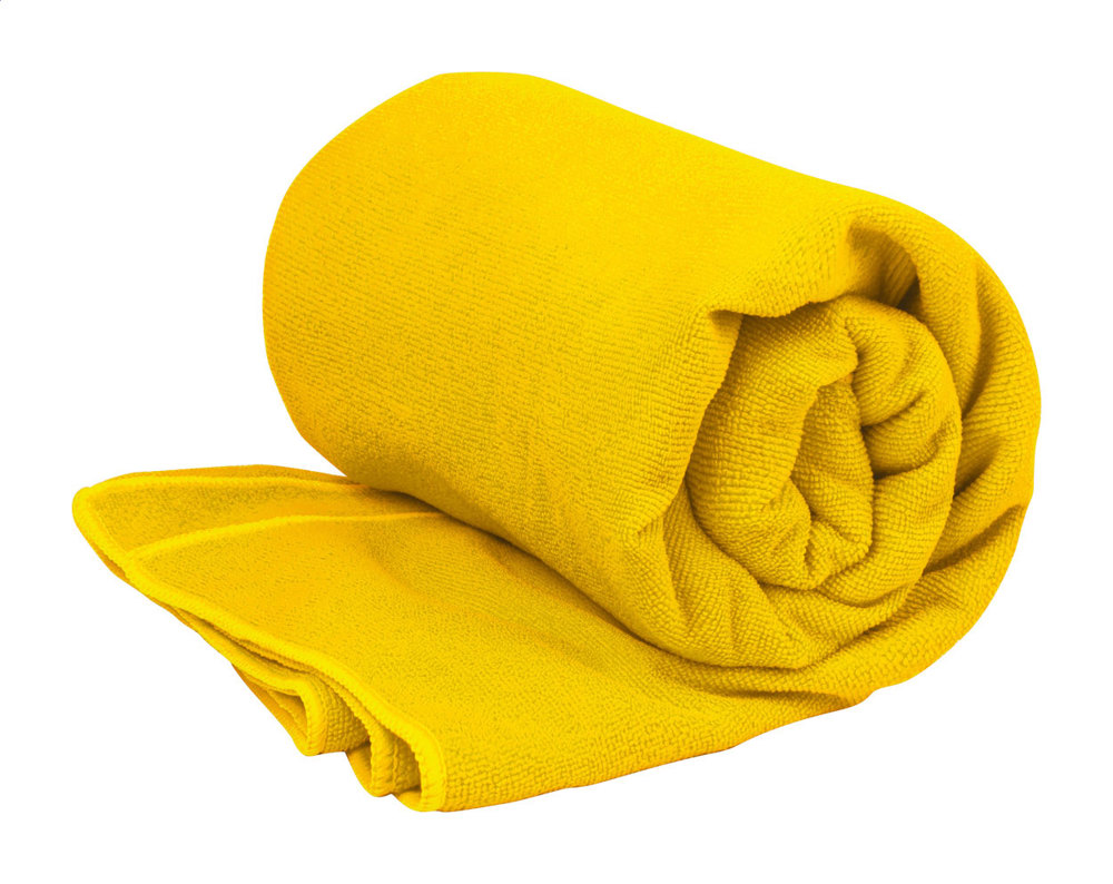Gains - absorberende handdoek - geel